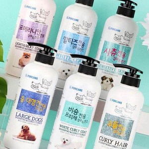 포메라니안 샴푸 린스 550ML 린스겸용 강아지샴푸 목욕용품 목욕 대용량, 1개