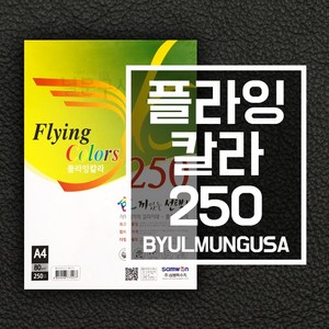 삼원 플라잉칼라250 칼라색지 OA용지 복사지 A4 80g 250매, 14.청색