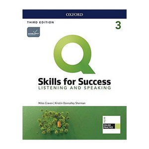 Q Skills for Success: Listening and Speaking 3 Student Book (with Online Practice), Oxford, Q Skills for Success: Listen.., Miles Craven, Kristin Donnal..