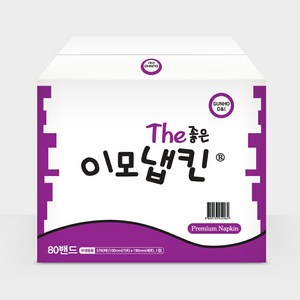 The 좋은 이모 냅킨 80밴드, 단품, 1개, 80개