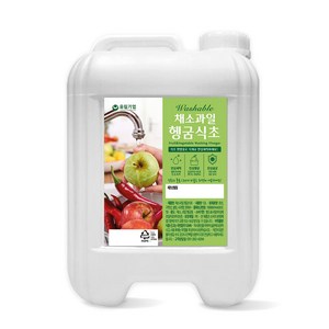 채소헹굼 과일세척 세정식초 대용량, 1개, 12L