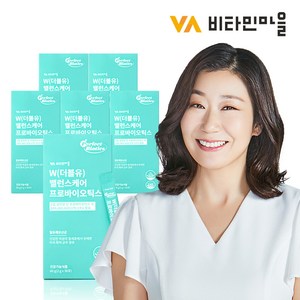 비타민마을 W 더블유 밸런스케어 프로바이오틱스 여성 질유산균 6박스 총180포, 60g, 6개