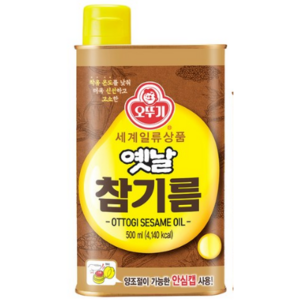 오뚜기옛날 참기름, 500ml, 1개