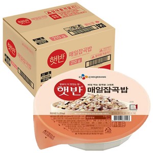 햇반 매일 잡곡밥, 210g, 36개