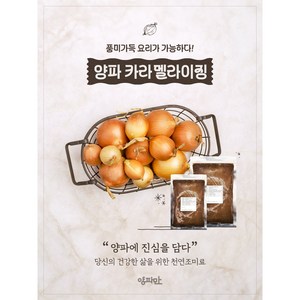 [양파만] 국내산 양파 카라멜라이징 카라멜라이즈 업소용 대용량 500g / 1kg, 1개