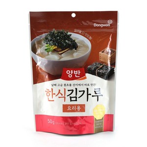 동원양반 한식김가루, 3개, 50g