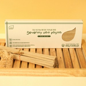 국산 유기농 70% 통귀리파스타 seventy oat pasta, 2개, 400g