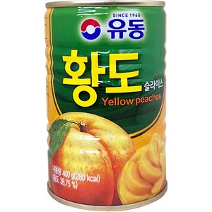 유동 황도 슬라이스, 400g, 1개