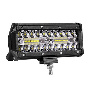 KDsafe 12-24V 슈퍼 LED 방수 차량용 써치라이트 120W 선박 화물 지게차 차량용 집어등 캠핑, 1개