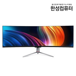 한성컴퓨터 TFG49Q12UW 퀀텀닷 울트라와이드 듀얼QHD 120 모니터, 124cm, 단품