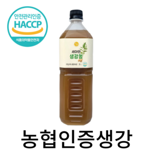 세아연 생강청 생강차 1L, 1개, 1개입, 1200g