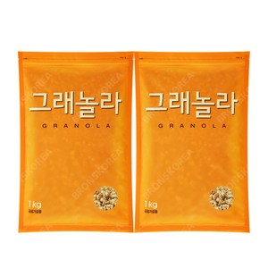 동서 그래놀라 시리얼, 1kg, 2개