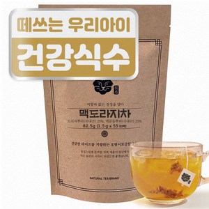 호랑이보감 국내산 맥문동 도라지 작두콩 옥수수 맥도라지차, 1.5g, 55개