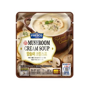 오뚜기프레스코 양송이 크림스프, 180g, 6개