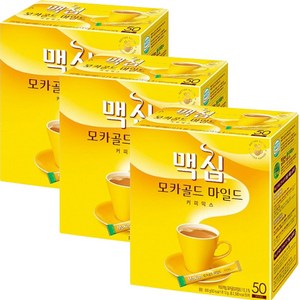 맥심 모카골드 마일드 커피믹스 150개입, 12g, 50개입, 3박스