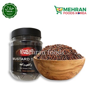 EZEE Mustad Seed (Rai Dana) 100g 머스타드 씨드 (겨자씨), 1개