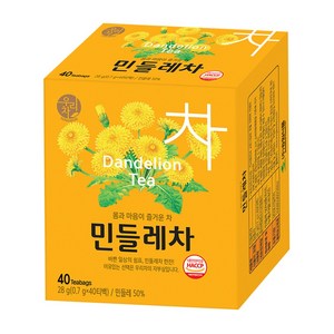 송원 민들레차 40T, 700mg, 40개입, 1개