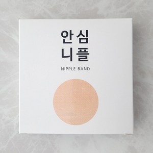 안심니플 니플밴드 대용량 104매 39mm 유두패치, 1개