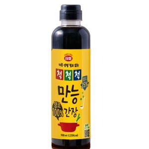 삼화식품 척척척 만능간장, 900ml, 2개