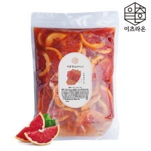 이츠라온 자몽청 슬라이스 4kg 수제과일청 카페용 대용량, 1개, 1개입