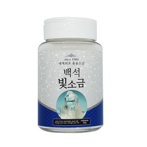 백석빛소금 1000도씨 용융소금 용기형 불순물제로, 1개, 250g