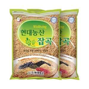 현대농산 국산 현미 4kg (2kgx2봉), 2kg, 2개