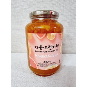 씨밀레 자몽오렌지청 2kg, 1개입, 2개