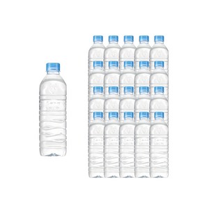 제트스카이 롯데 아이시스 생수 무라벨, 500ml, 20개