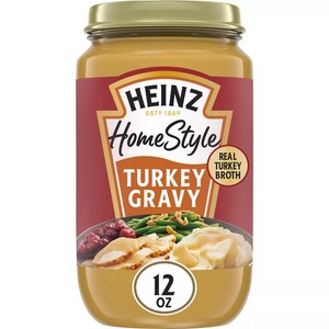 Heinz Homestyle Roasted Tukey Gavy 12 oz Heinz Homestyle 로스트 터키 그레이비 12온스, 1개, 340g