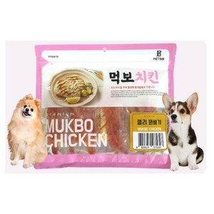 먹보 치킨 젤리꽈배기 300g 강아지간식, 1개