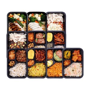 [블랙컨슈머] 다이어트 BEST 10종 간편 냉동 배달 직장인 아침 점심 저염 저당 저지방 운동 식단도시락, 1개, 390g