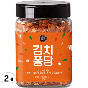 바른미각 김치퐁당, 80g, 2개