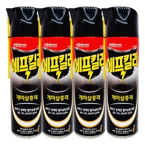 에프킬라 울트라에스에어로솔 개미 살충제, 500ml, 4개