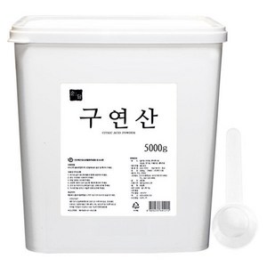 순담 구연산 5kg 섬유유연제 세정제 세제, 1개