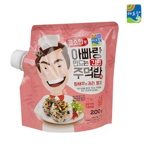 메이저유통 해초랑 아빠랑 만드는 간편 주먹밥(200g ), 1개, 200g