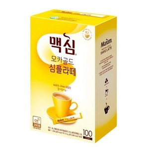 동서 맥심 심플라떼 100T, 100개입, 1개