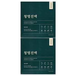 사계명원 청명칼슘진액 녹용 특허 비타민D 칼슘 마그네슘 청명진액, 150g, 2개