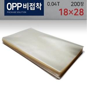 MW_RPND OPP봉투_OPP비접착 (18X28(0.04T)) 약200장 Z40659Q721, 200개