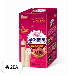 롯데햄 키스틱 문어콕콕 소시지, 600g, 2개