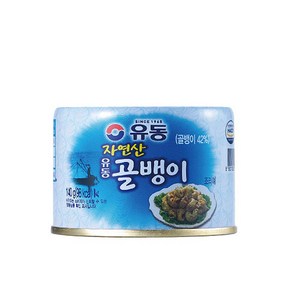 유동 자연산 골뱅이, 140g, 6개