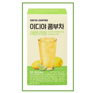 EDIYA 이디야커피 이디야 콤부차 레몬라임, 6g, 1개입, 20개