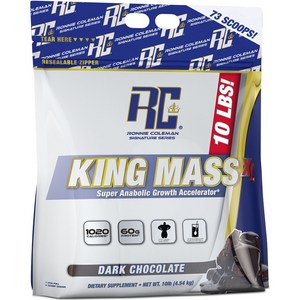 로니콜맨시그니처시리즈 King Mass XL Super Anabolic Growth Accelerator Dark Chocolate, 1개, 4.54kg