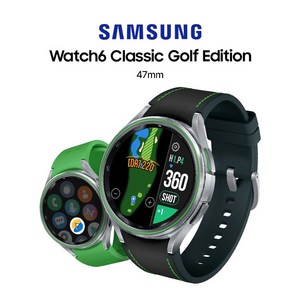 삼성전자 갤럭시워치6 클래식 골프에디션 47mm SM-R960N, 실버, GPS