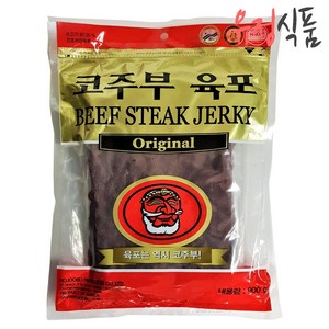 [유정식품] 업소용 코주부 대용량 육포 900g, 2개