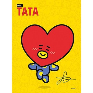 직소퍼즐 BT21 타타 150피스, 단품, 단품, 1개