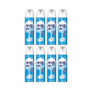 해피홈 에어로솔 수성 무향 500ml X 8개