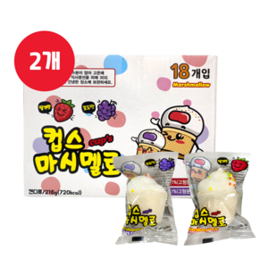 컵스마시멜로우 216g (12g x 18개입) x 2개