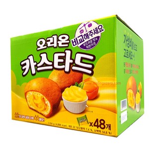 오리온 카스타드 23g x 48봉, 276g, 4개