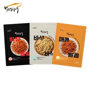 정진푸드 먹태시대 먹태 3종 구운먹태 양념먹태 마라먹태, 1개, 125g