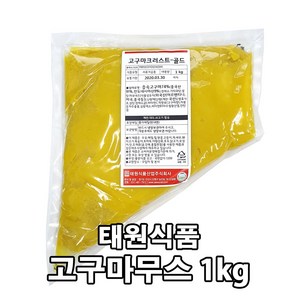 태원식품 고구마크러스트 1kg, 1개